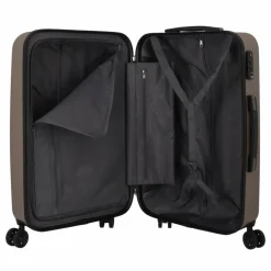 bugatti Hartgepäck|4-Rollen Koffer<Lima 2.0 4-Rollen Trolley 66 cm mit Doppelrollen bronze