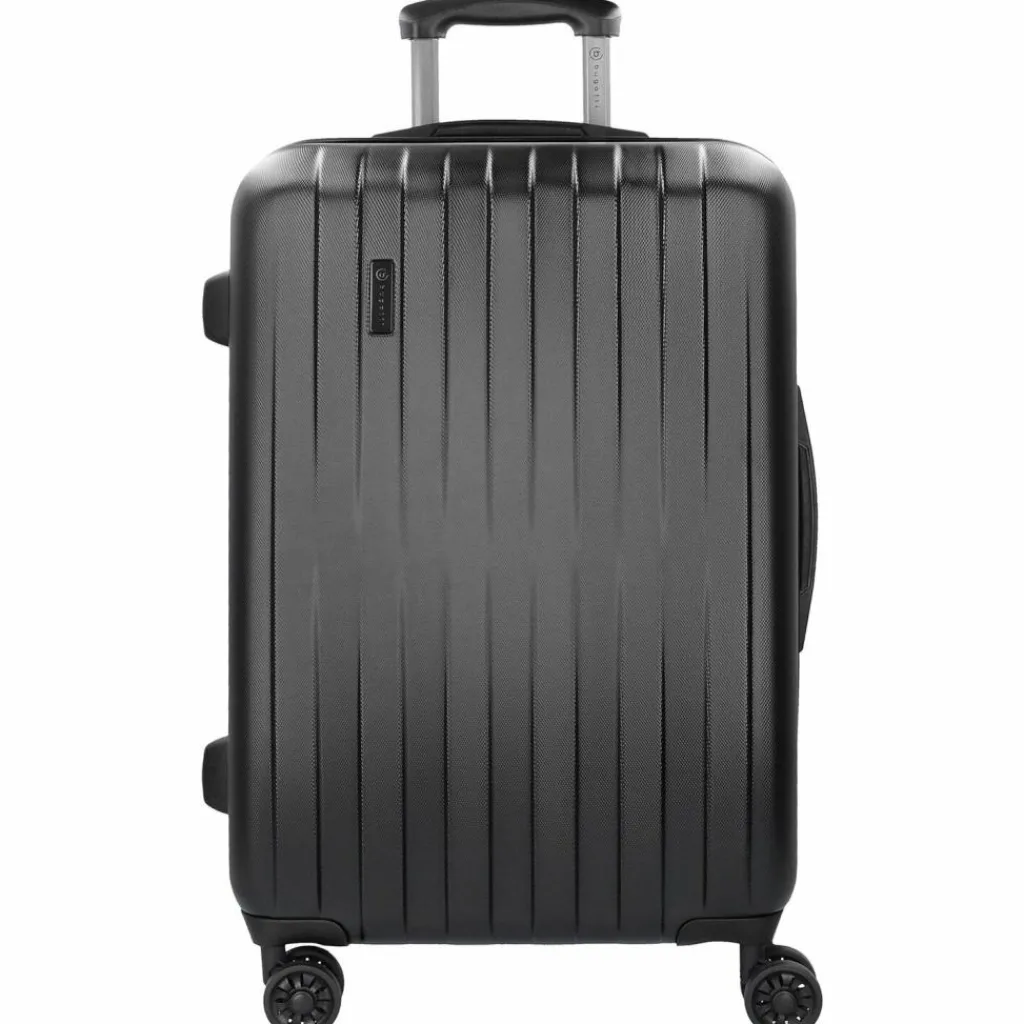 bugatti Hartgepäck|4-Rollen Koffer<Lima 2.0 4-Rollen Trolley 75 cm mit Doppelrollen schwarz