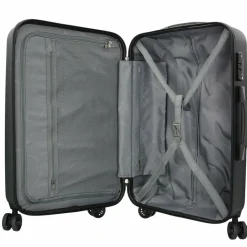 bugatti Hartgepäck|4-Rollen Koffer<Lima 2.0 4-Rollen Trolley 75 cm mit Doppelrollen schwarz