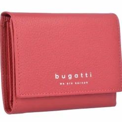bugatti Damengeldbörsen Querformat<Linda Geldbörse Leder 12 cm rot