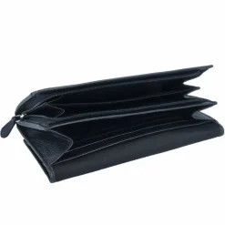 bugatti Damengeldbörsen Querformat<Linda Geldbörse Leder 19 cm schwarz