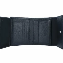 New bugatti Linda Geldbörse Leder 12 cm schwarz