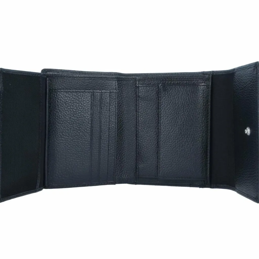 New bugatti Linda Geldbörse Leder 12 cm schwarz