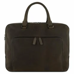 Online bugatti Luca Aktentasche Leder 39 cm Laptopfach braun