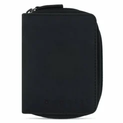 bugatti Damengeldbörsen Hochformat<Luca Geldbörse Leder 9 cm schwarz