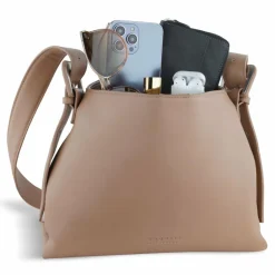 New bugatti Luna Schultertasche 30 cm puder