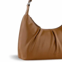 bugatti Henkeltaschen|Schultertaschen<Mila Schultertasche 28 cm cognac