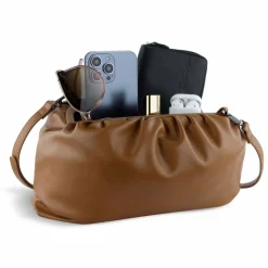 bugatti Umhängetaschen<Mila Umhängetasche 34 cm cognac