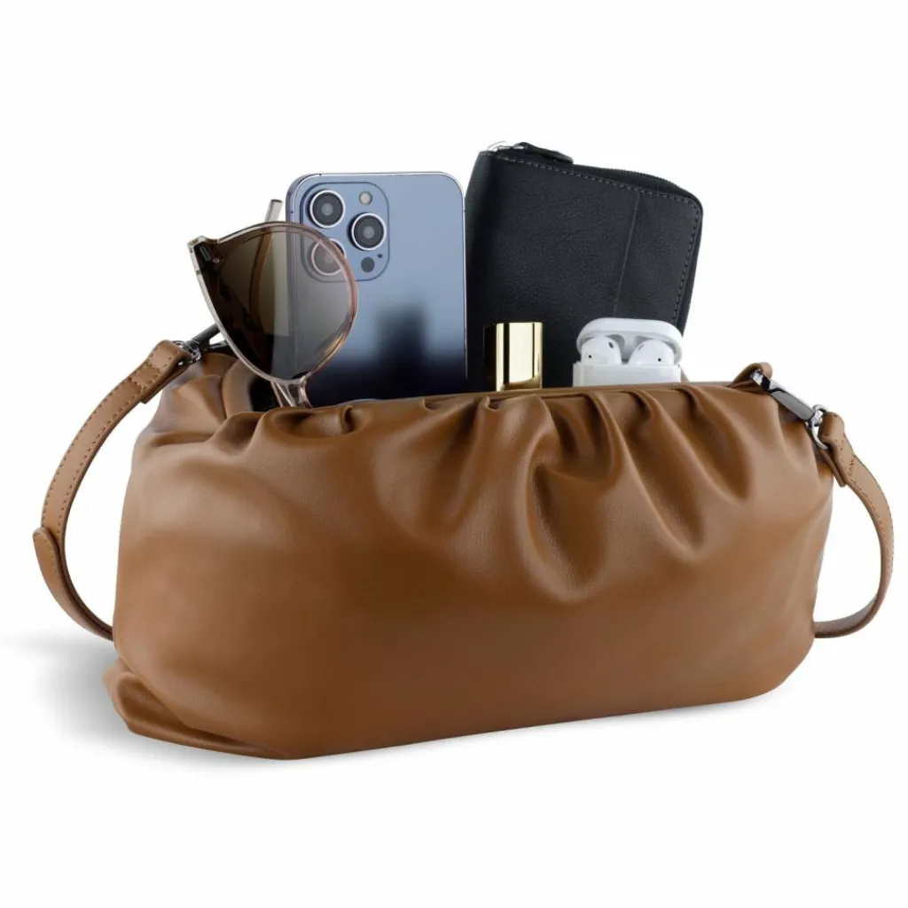 bugatti Umhängetaschen<Mila Umhängetasche 34 cm cognac