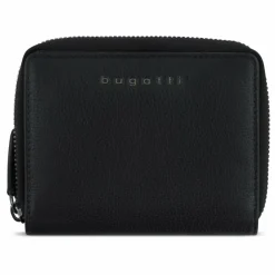 bugatti Damengeldbörsen Querformat<Mira Geldbörse Leder 13 cm schwarz