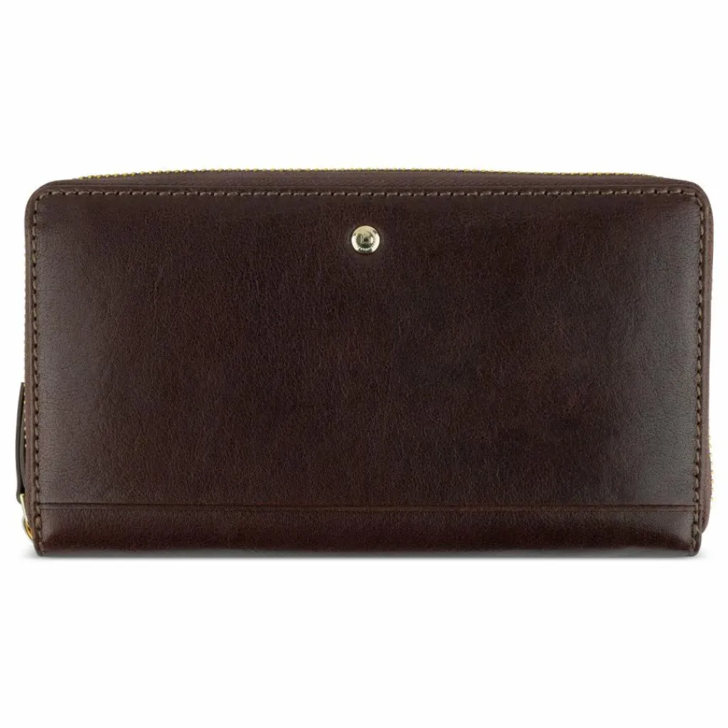 Clearance bugatti Neaples Geldbörse RFID Schutz Leder 19 cm braun