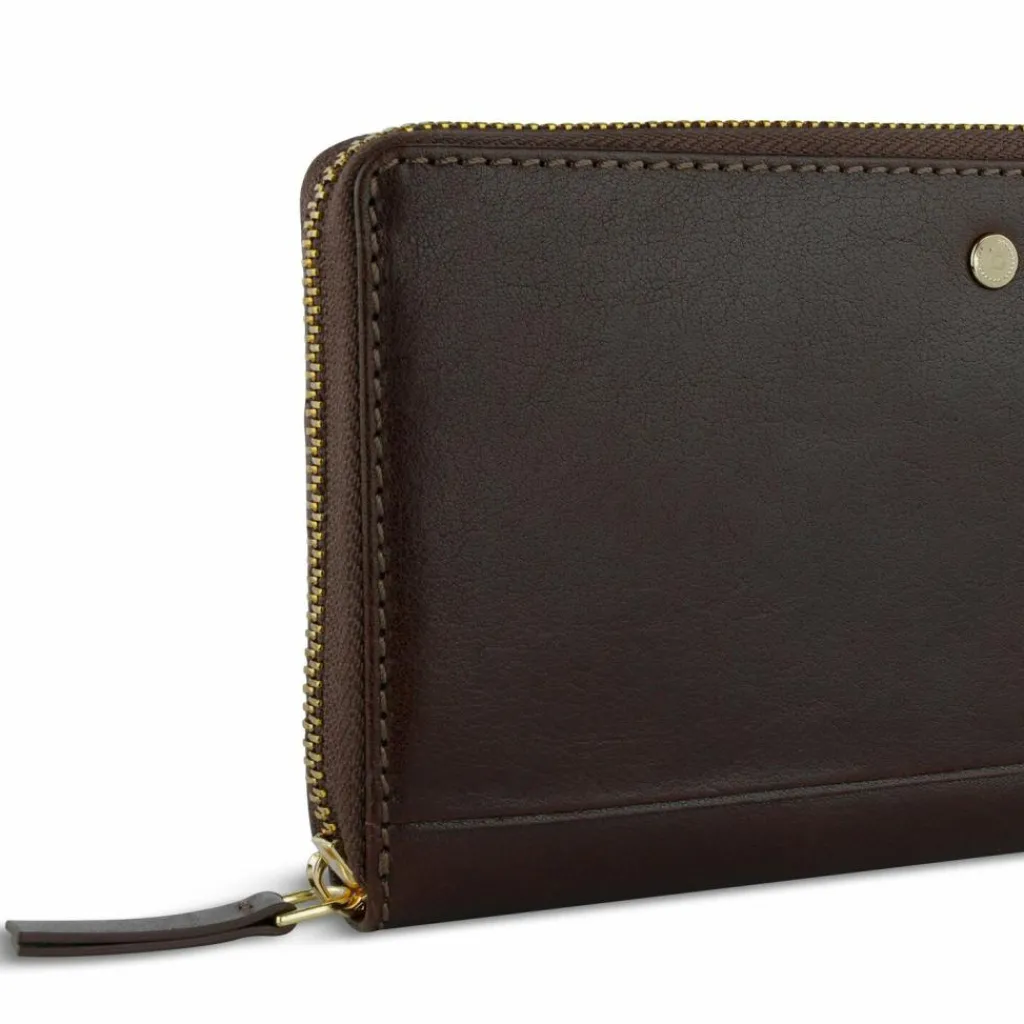 Clearance bugatti Neaples Geldbörse RFID Schutz Leder 19 cm braun