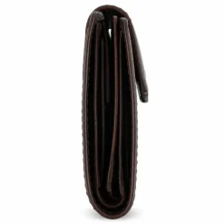 bugatti Damengeldbörsen Querformat<Neaples Geldbörse RFID Schutz Leder 12.5 cm braun