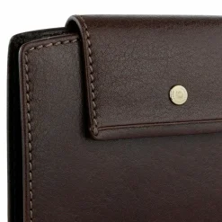 bugatti Damengeldbörsen Querformat<Neaples Geldbörse RFID Schutz Leder 12.5 cm braun