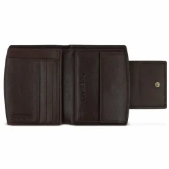 bugatti Damengeldbörsen Querformat<Neaples Geldbörse RFID Schutz Leder 12.5 cm braun