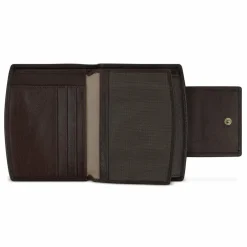 bugatti Damengeldbörsen Querformat<Neaples Geldbörse RFID Schutz Leder 12.5 cm braun