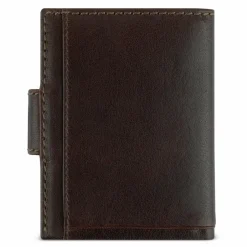 bugatti Damengeldbörsen Querformat<Neaples Geldbörse RFID Schutz Leder 7.5 cm braun