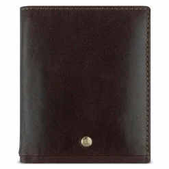 bugatti Damengeldbörsen Querformat<Neaples Geldbörse RFID Schutz Leder 10 cm braun