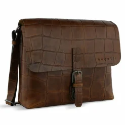 bugatti Messenger Bags|Aktentaschen<Nevio Aktentaschen Messenger Leder 30 cm cognac