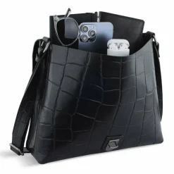 bugatti Messenger Bags|Aktentaschen<Nevio Aktentaschen Messenger Leder 30 cm schwarz