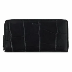 bugatti Damengeldbörsen Querformat<Nevio Geldbörse RFID Schutz Leder 19.5 cm schwarz