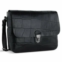 bugatti Umhängetaschen<Nevio Umhängetasche Leder 26 cm schwarz