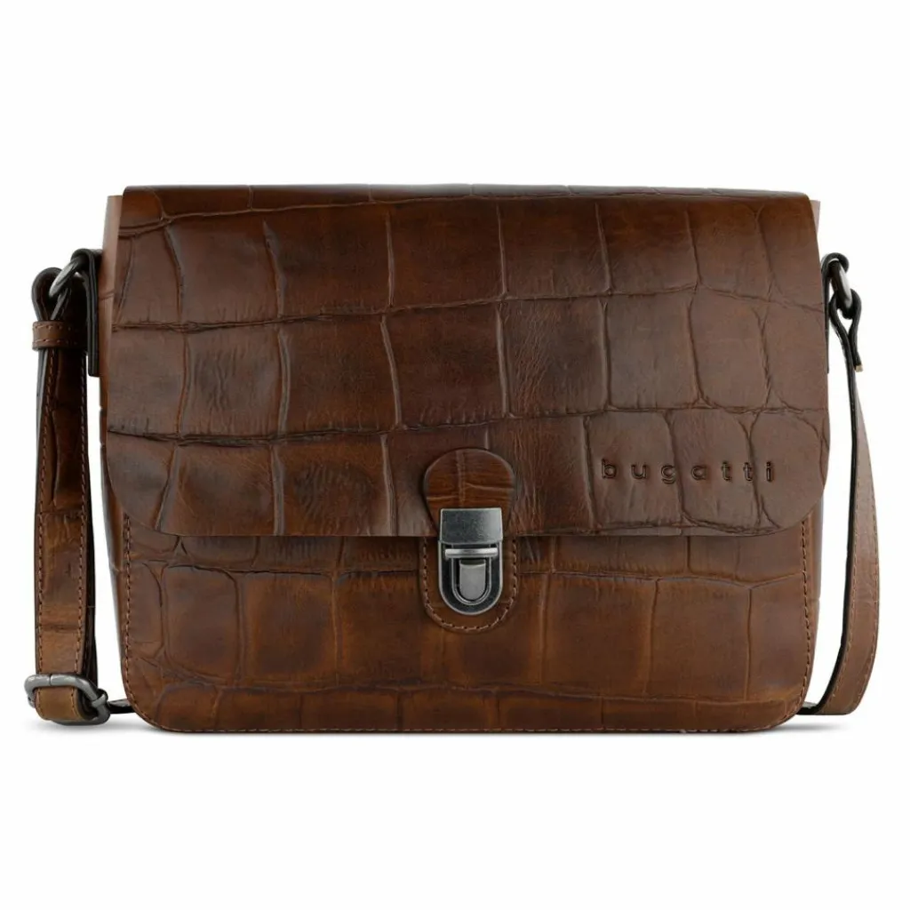 Online bugatti Nevio Umhängetasche Leder 26 cm cognac