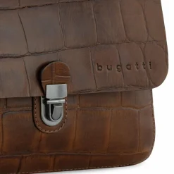 Online bugatti Nevio Umhängetasche Leder 26 cm cognac