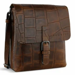 bugatti Umhängetaschen<Nevio Umhängetasche Leder 22 cm cognac