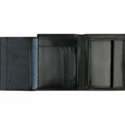 Outlet bugatti Nobile Geldbörse Leder 10.5 cm schwarz