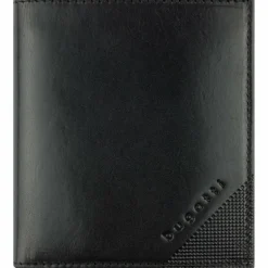 New bugatti Nobile Geldbörse RFID Schutz Leder 10 cm schwarz