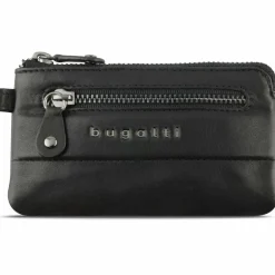 Hot bugatti Nome Schlüsseletui Leder 12 cm schwarz