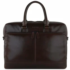 bugatti Laptoptaschen|Aktentaschen<Romano Aktentasche Leder 40 cm Laptopfach braun