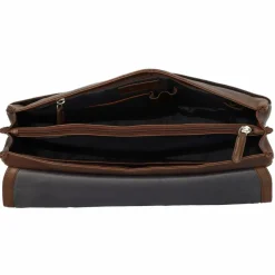 bugatti Romano Aktentasche Leder 40 cm Laptopfach