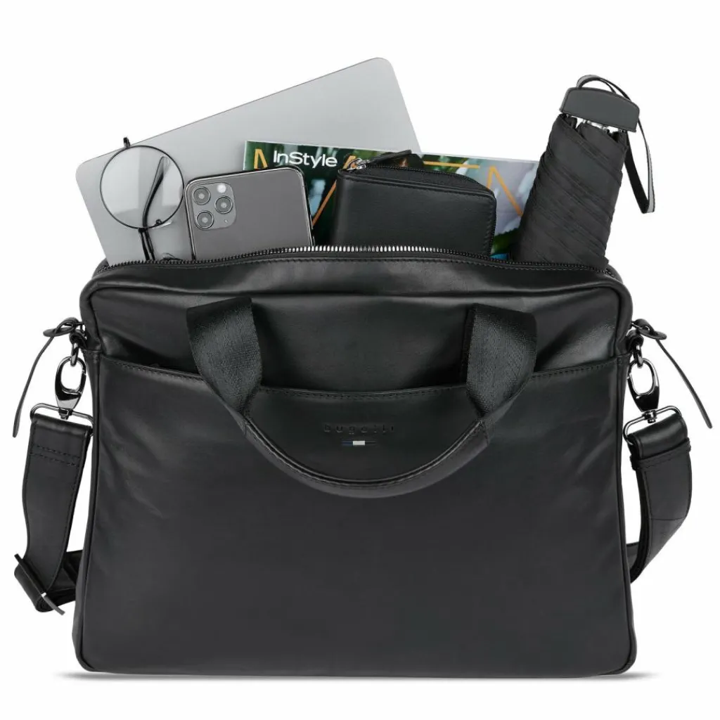 bugatti Romeo Aktentasche Leder 36 cm Laptopfach