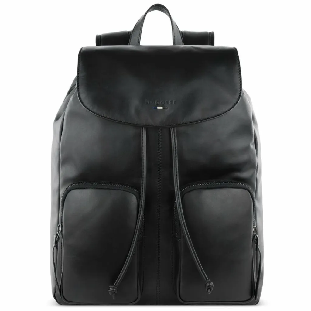 New bugatti Romeo Daypack Leder 39 cm schwarz