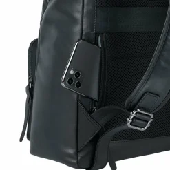 New bugatti Romeo Daypack Leder 39 cm schwarz