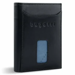 Best bugatti Secure Slim Geldbörse RFID Schutz Leder 8 cm schwarz