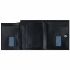 Best bugatti Secure Slim Geldbörse RFID Schutz Leder 8 cm schwarz