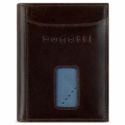 Herren bugatti Secure Slim Geldbörse RFID Schutz Leder 8 cm
