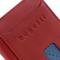 Herren bugatti Secure Slim Geldbörse RFID Schutz Leder 8 cm
