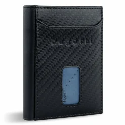 Herren bugatti Secure Slim Geldbörse RFID Schutz Leder 8 cm