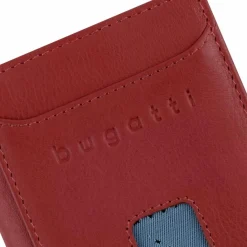 Herren bugatti Secure Slim Geldbörse RFID Schutz Leder 8 cm