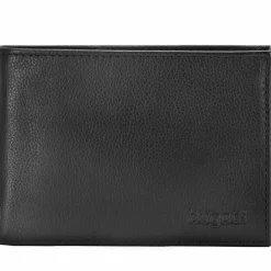 Clearance bugatti Sempre Geldbörse Leder 12 cm schwarz