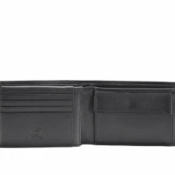 Clearance bugatti Sempre Geldbörse Leder 12 cm schwarz