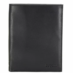 bugatti Herrengeldbörsen Hochformat<Sempre Geldbörse Leder 10 cm schwarz