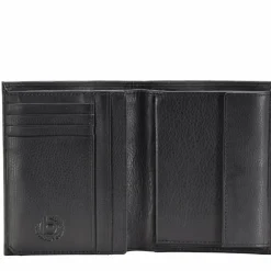 bugatti Herrengeldbörsen Hochformat<Sempre Geldbörse Leder 10 cm schwarz