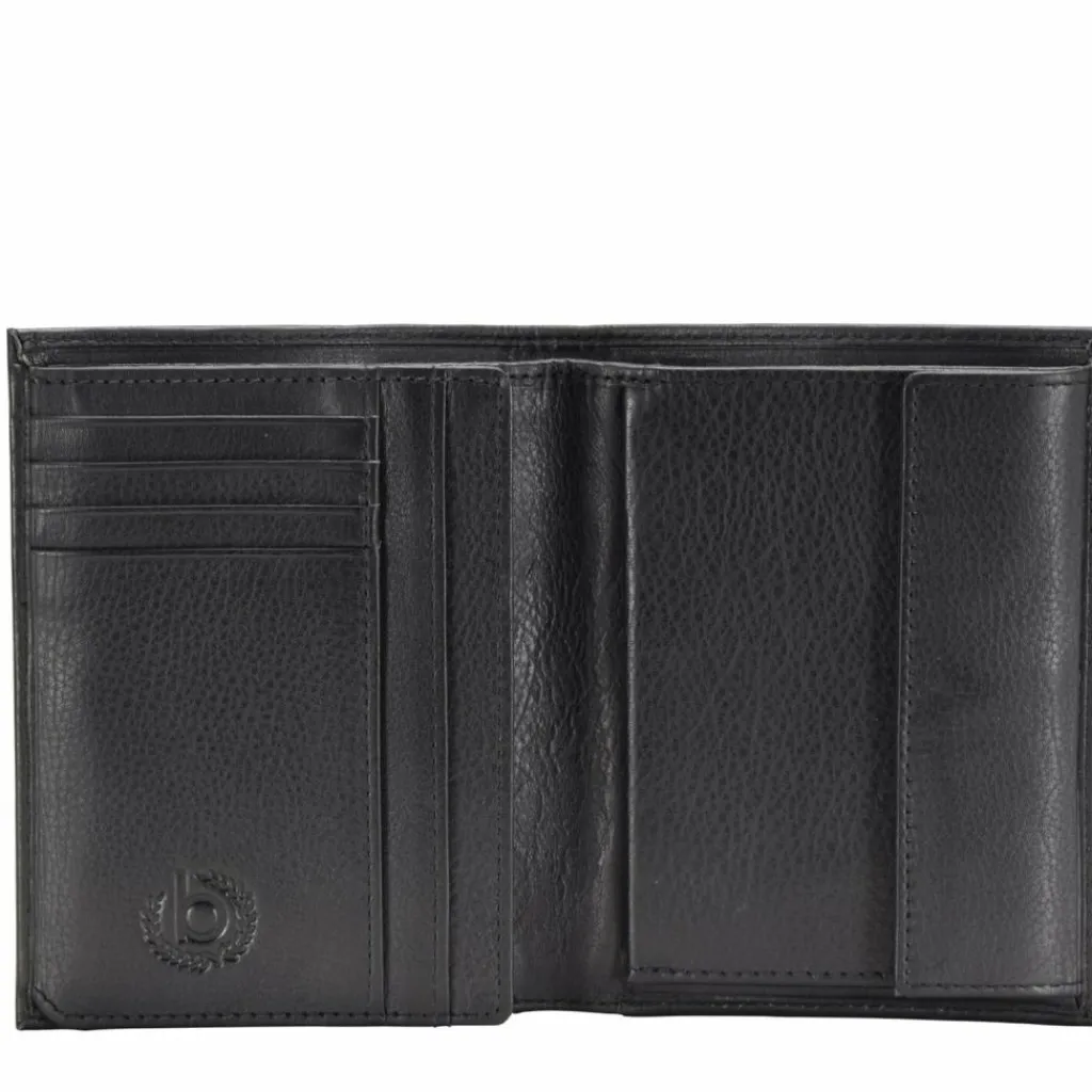 bugatti Herrengeldbörsen Hochformat<Sempre Geldbörse Leder 10 cm schwarz