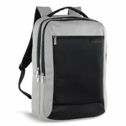 bugatti Business-Rucksäcke|Laptoptaschen<Sera Business-Rucksack RFID Schutz 40 cm Laptopfach hellgrau