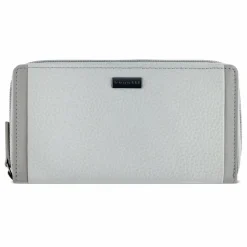 bugatti Damengeldbörsen Querformat<Sina Geldbörse RFID Schutz Leder 19 cm hellgrau